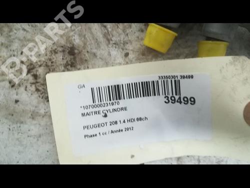 Brake master cylinder PEUGEOT 208 I (CA_, CC_) 1.4 HDi | BP9607869M77 