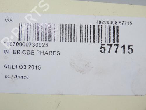 Used Headlight switch Headlight switch AUDI Q3 (8UB, 8UG) 2.0 TDI quattro (184 hp) 40162944 40162944