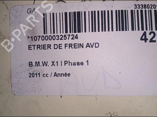 Used Right front brake caliper BMW X1 (E84) xDrive 18 d (143 hp) 14877582