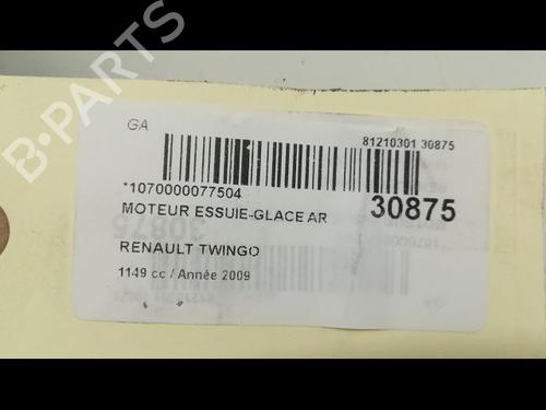 Used Rear wiper motor RENAULT TWINGO II (CN0_) [2007-2026]  23178205
