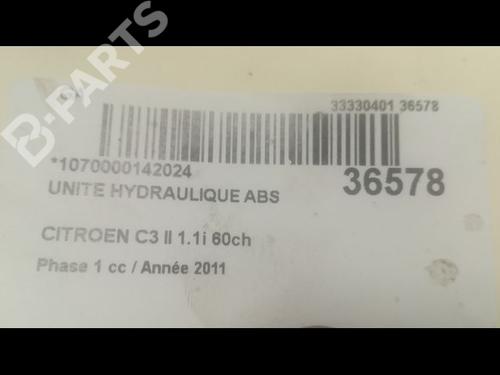 ABS pump CITROËN C3 II (SC_) 1.1 i | BP9600057M43 