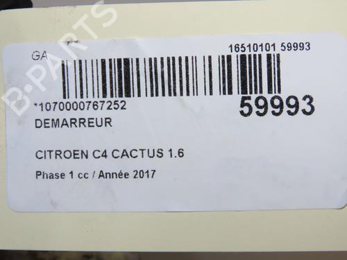 Starter CITROËN C4 CACTUS 1.6 BlueHDi 100 | BP36819849M8 - Image 7