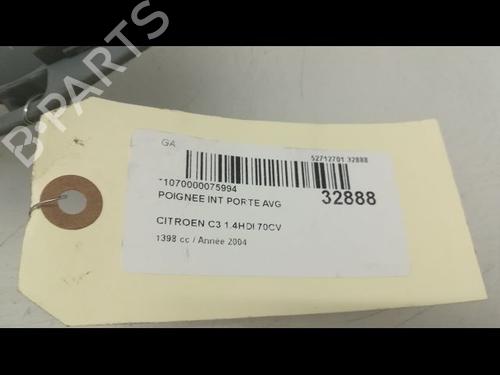 Used Front left interior door handle CITROËN C3 I (FC_, FN_) 1.4 HDi (68 hp) 23175936