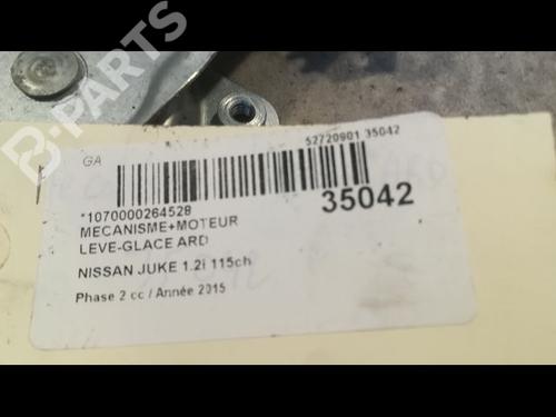 Rear right window mechanism NISSAN JUKE (F15) 1.2 DIG-T | BP9611940C25