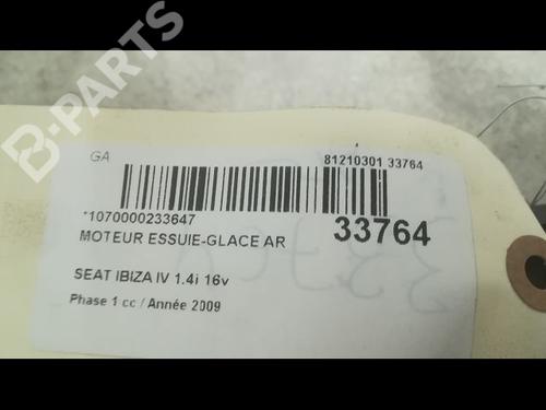 Rear wiper motor SEAT IBIZA IV (6J5, 6P1) 1.4 | BP9608036M102 