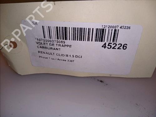 Used Fuel flap RENAULT CLIO III (BR0/1, CR0/1) 1.5 dCi (C/BR0G, C/BR1G) (68 hp) 23171393