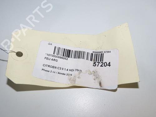 Left taillight CITROËN C3 II (SC_) 1.4 HDi 70 (SC8HZC, SC8HR0, SC8HP4) | BP33444976C34 - Image 5