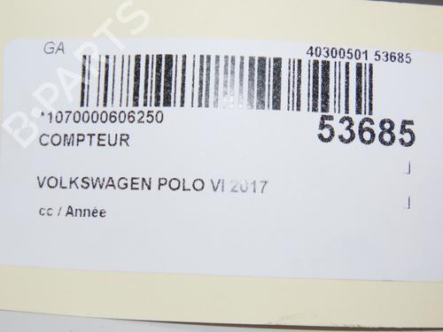 Instrument cluster VW POLO V (6R1, 6C1) 1.4 TDI | BP28968008C47 