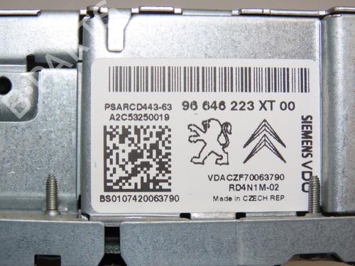 Autoradio CITROËN C4 Picasso I MPV (UD_) 1.6 HDi | BP30404052E6