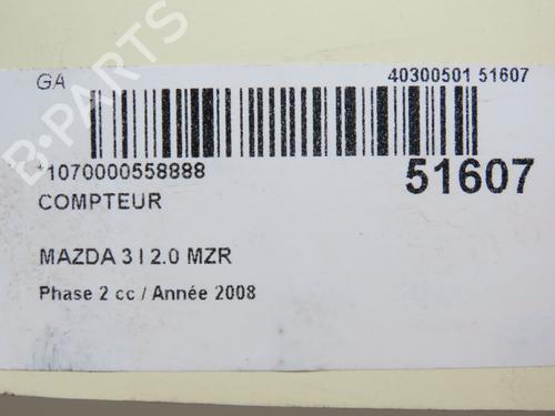 Instrument cluster MAZDA 3 (BK) 2.0 (BKEP) | BP23064632C47