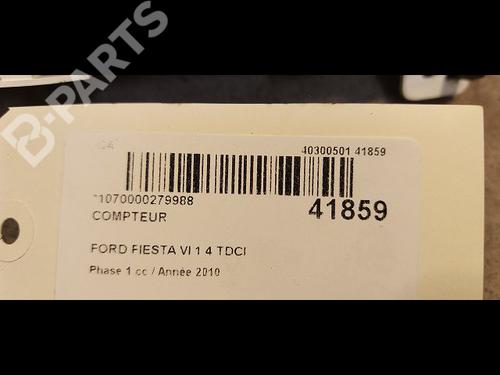 Instrument cluster FORD FIESTA VI (CB1, CCN) 1.4 TDCi | BP9614583C47 