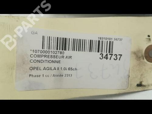 AC compressor OPEL AGILA (B) (H08) 1.0 (F68) | BP9597507M34 