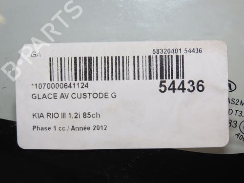 Front left quarter glass KIA RIO III (UB) 1.25 CVVT | BP28969350C111 