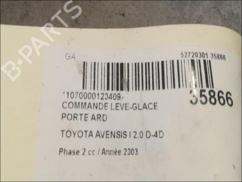 Right rear window switch TOYOTA AVENSIS (_T25_) 2.0 D-4D (CDT250_, CDT250R) | BP23176571I28