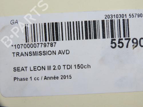 Right front driveshaft SEAT LEON (5F1) 2.0 TDI | BP38571174M39 - Image 5