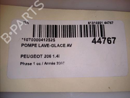 Washer pump PEUGEOT 206 Hatchback (2A/C) 1.4 i | BP14881675E24 