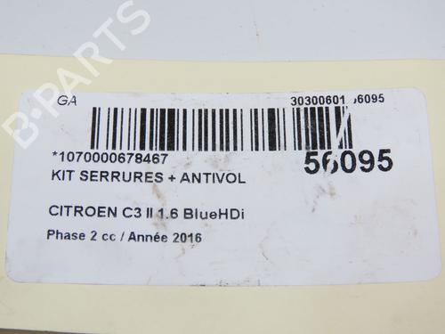 Used Electronic module CITROËN C3 II (SC_) 1.6 BlueHDi 75 (75 hp) 31274341