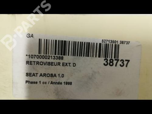 Right mirror SEAT AROSA (6H1) 1.0 | BP9605310C27 