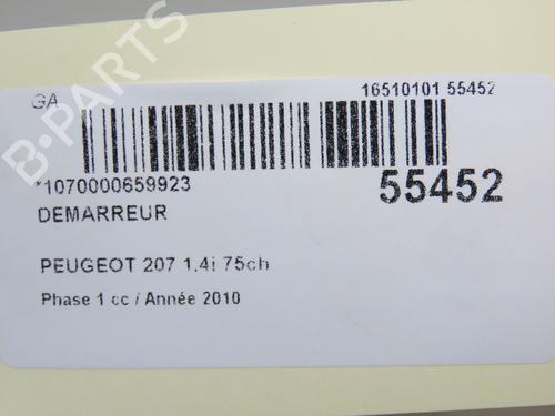Starter PEUGEOT 207 (WA_, WC_) 1.4 | BP30893407M8