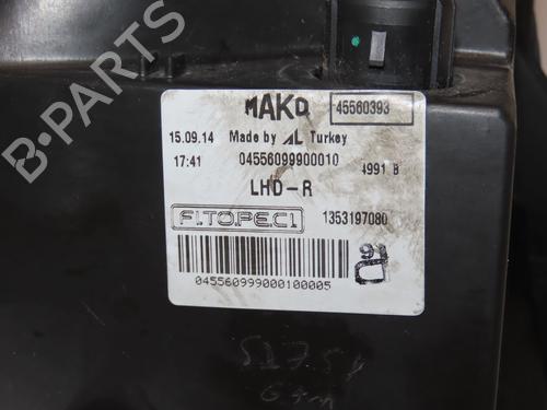Right headlight PEUGEOT BIPPER (AA_) 1.3 HDi 75 | BP28802242C29 
