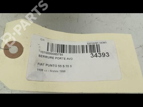 Front right lock FIAT PUNTO (176_) 55 1.1 | BP9595386C97 