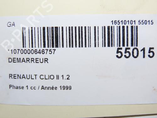 Used Starter RENAULT CLIO II (BB_, CB_) 1.2 (BB0A, BB0F, BB10, BB1K, BB28, BB2D, BB2H, CB0A,... (58 hp) 30767420