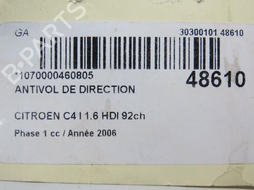 Used Ignition barrel CITROËN C4 I (LC_) 1.6 HDi (90 hp) 22774464