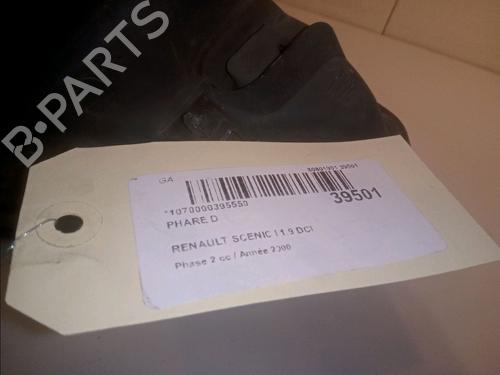 Right headlight RENAULT SCÉNIC I MPV (JA0/1_, FA0_) 1.9 dCi RX4 | BP15624440C29 