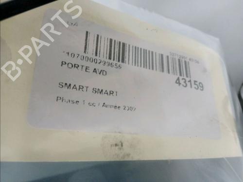 Right front door SMART FORTWO Coupe (451) 0.8 CDi (451.300) | BP16648148C3 