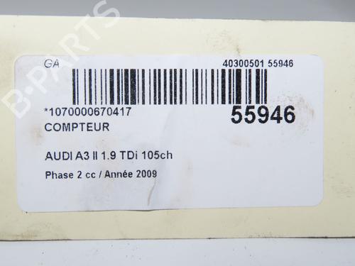 instrument-cluster-audi-a3-sportback-8pa-2004-2005-2006-2007-2008-2009-2010-2011-2012-2013-2014-2015-31935977 main image