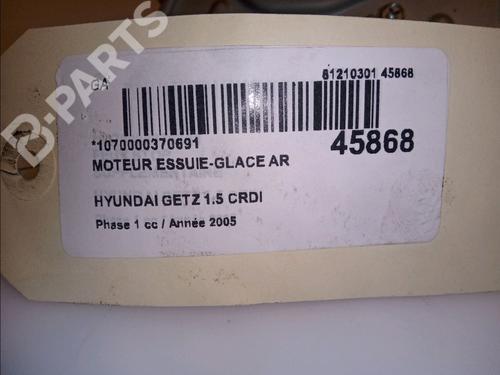 Rear wiper motor HYUNDAI GETZ (TB) 1.5 CRDi | BP11104577M102 