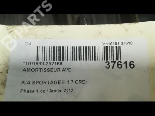 Right front shock absorber KIA SPORTAGE III (SL) 1.7 CRDi | BP9609910M17 