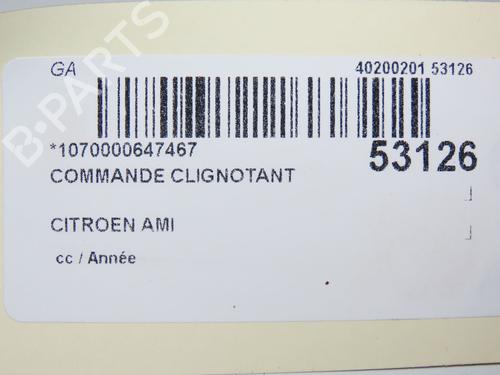 Steering column stalk CITROËN AMI (9A_) Electric (9AZ2CA) | BP36494389I23 - Image 5