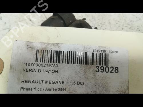 Tailgate lift support RENAULT MEGANE III Hatchback (BZ0/1_, B3_) 1.5 dCi (BZ0C) | BP14879832C138 