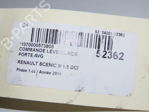 Left front window switch RENAULT SCÉNIC III (JZ0/1_) 1.5 dCi | BP32308413I27 - Image 3