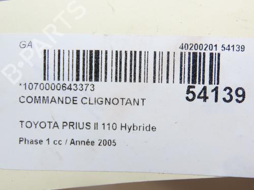 Steering column stalk TOYOTA PRIUS Liftback (_W2_) 1.5 Hybrid (NHW2_) | BP28830312I23 