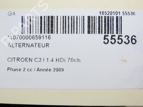 Alternator CITROËN C3 I (FC_, FN_) 1.4 HDi | BP30164280M7