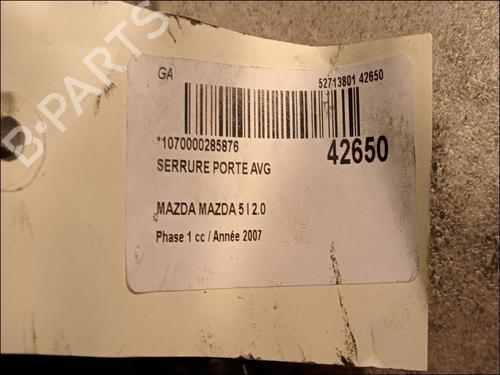 front-left-lock-mazda-5-cr-20-cd-cr19-cd3659310b-2005-2006-2007-2008-2009-2010-9614890 main image