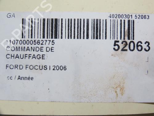 Used Climate control FORD FOCUS C-MAX (DM2) 1.8 TDCi (115 hp) 28967876