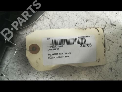 Instrument cluster PEUGEOT 5008 (0U_, 0E_) 2.0 HDi 150 / BlueHDi 150 | BP9606783C47 