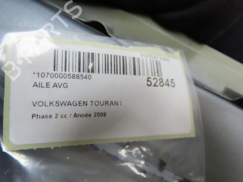 Left front fenders VW TOURAN (1T1, 1T2) 1.9 TDI | BP28830971C41 