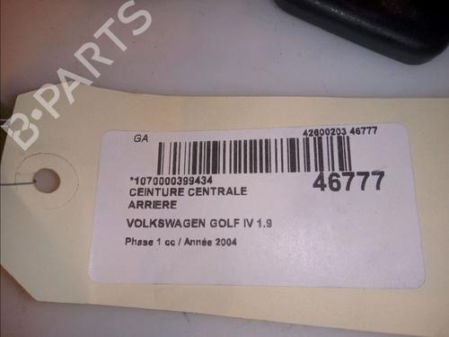 Rear center seatbelt VW GOLF IV (1J1) 1.9 TDI | BP14951173I27 