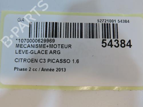 Used Rear left window mechanism CITROËN C3 Picasso (SH_) 1.6 HDI 90 (92 hp) 31056249