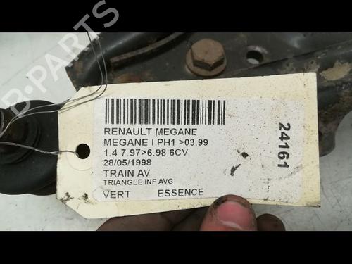 Used Left front suspension arm RENAULT MEGANE I (BA0/1_) [1995-2004]  23173411