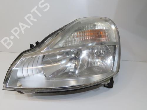 Used Left headlight Left headlight RENAULT MODUS / GRAND MODUS (F/JP0_) 1.2 (JP0C, JP0K, FP0C, FP0K, FP0P, JP0P, JP0T) (75 hp) 33561886 33561886