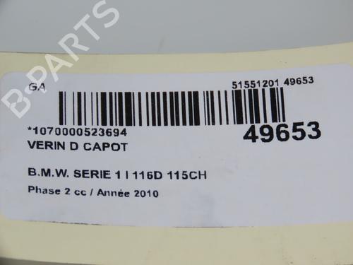 Hood lift support BMW 1 (E87) 116 d | BP17371550C139 