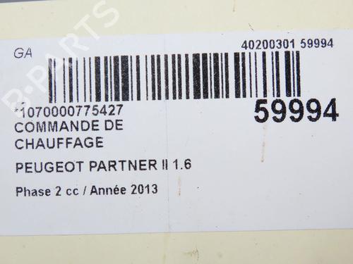 climate-control-peugeot-partner-box-bodympv-2008-39251690 main image