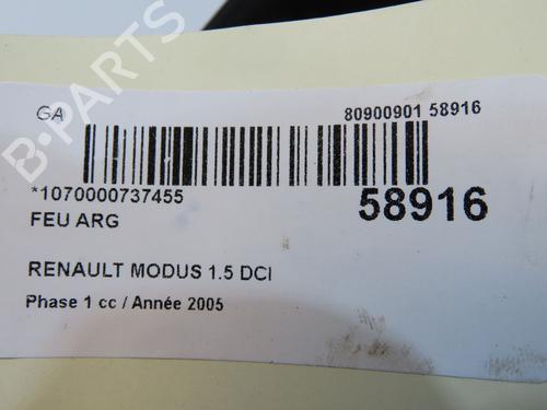 Left taillight RENAULT MODUS / GRAND MODUS (F/JP0_) 1.5 dCi (FP0E, JP0E) | BP36246847C34 - Image 5