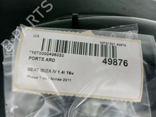 Right rear door SEAT IBIZA IV (6J5, 6P1) 1.4 | BP18646115C5 
