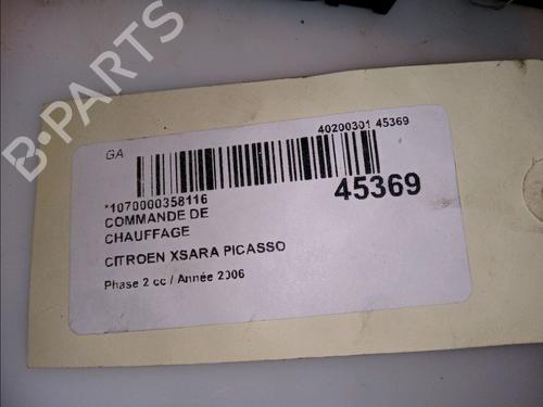 Commande Chauffage CITROËN XSARA PICASSO (N68) 1.6 HDi | BP11101126I5 